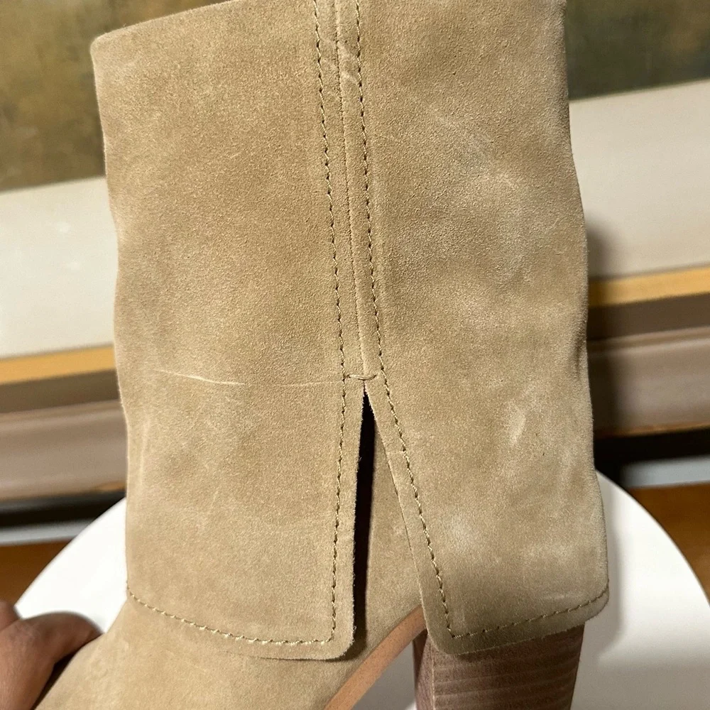 🌸VINCE CAMUTO🌸 Alolison Foldover Boot In Suede Size: 5.5 - Picture 8 of 13